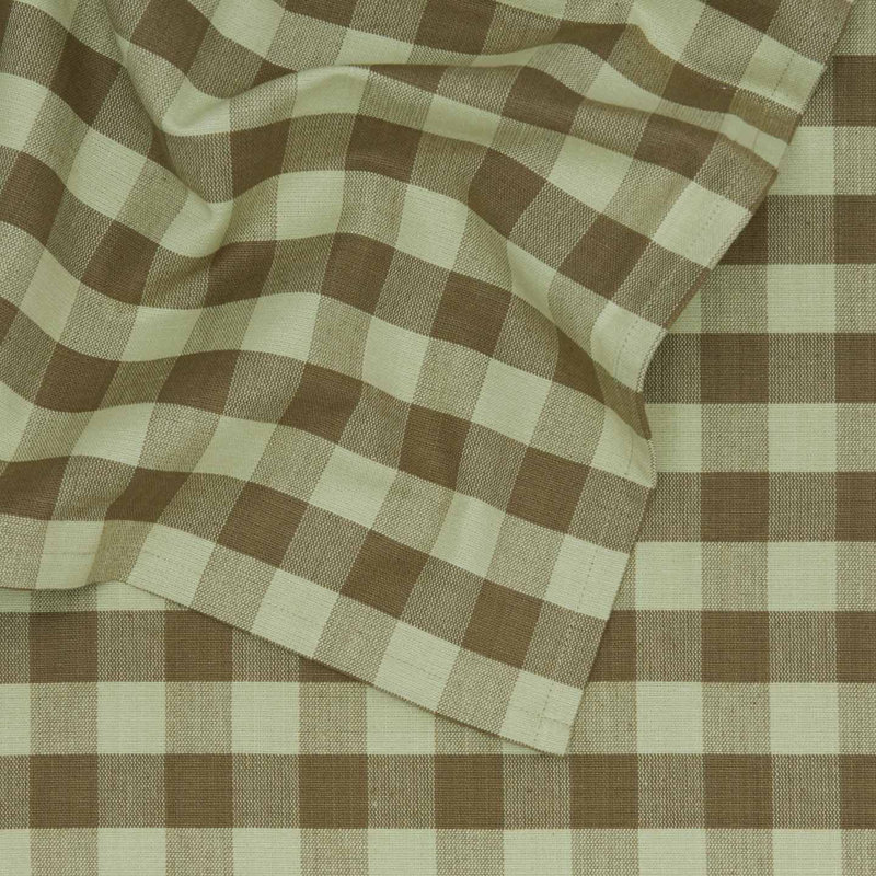 Nappe Essential Gingham, Sauge / olive