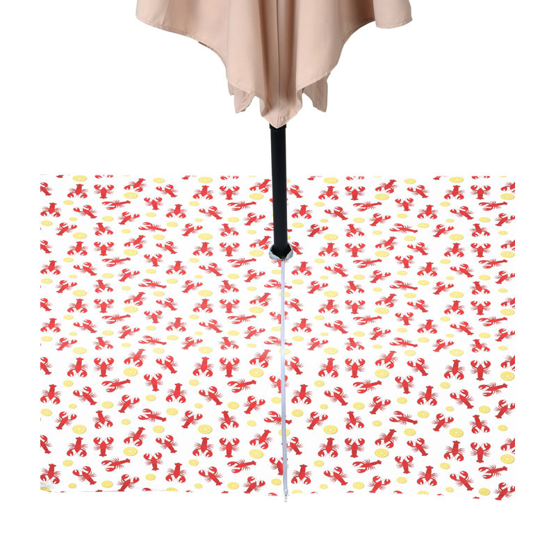 Michel Geometric Tablecloth, 104" x 60"