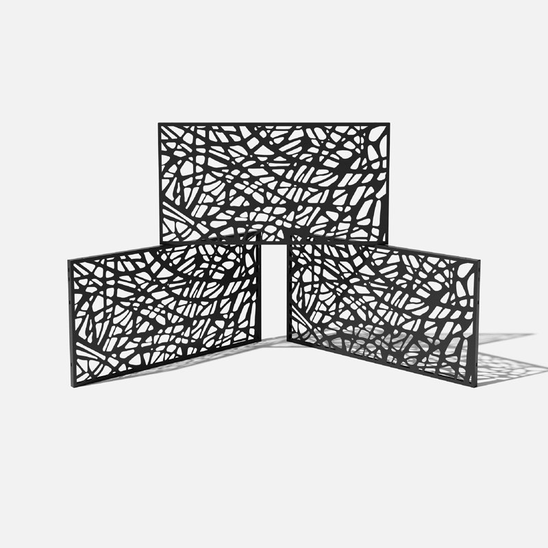 Screen Series Web Plastic Black Screen Panel