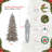 7.5' Lighted Spruce Christmas Tree
