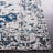 Hunnicutt Oriental Area Rug in Ivory/Blue-455830413