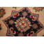 Tapis géométrique en laine Kazak
