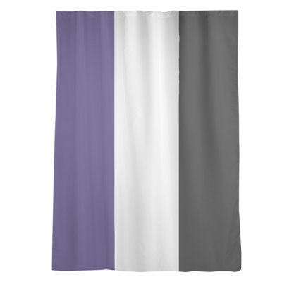 Panneau de rideau simple diaphane avec passe-tringle Stripes
