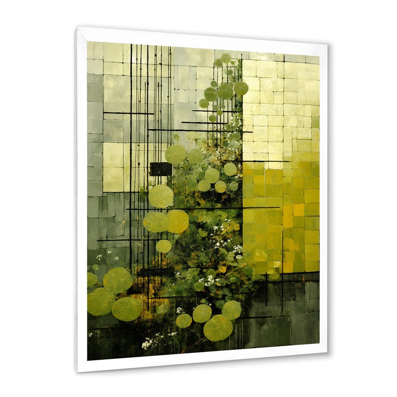 Plantes vertes écologiques Symphony II, Cadre photo blanc, H 20 po x l 12 po x P 1 po