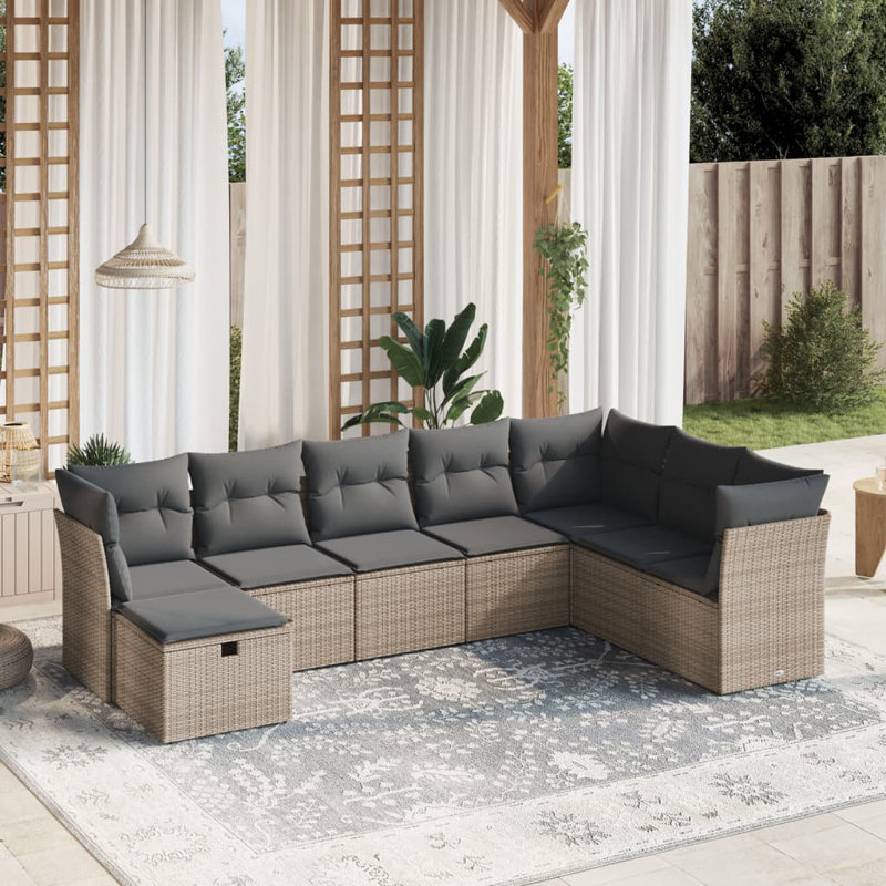 Ensemble de canapé de jardin Vidaxl