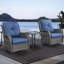 Chaises pivotantes d'extérieur en rotin d'osier avec table d'appoint (ensemble de 3)-789250326-789263254