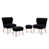 Black Polyester Blend selected