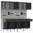 Set Of 8 Steel Medium Adjustable Feet Workshop Cabinet-1058650373