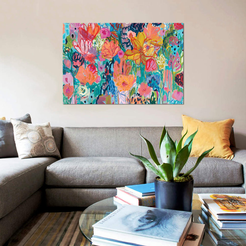 " Exhalation II " by Carrie Schmitt, 26" H x 40" W x 1.5" D, Wrapped Canvas, No Mat