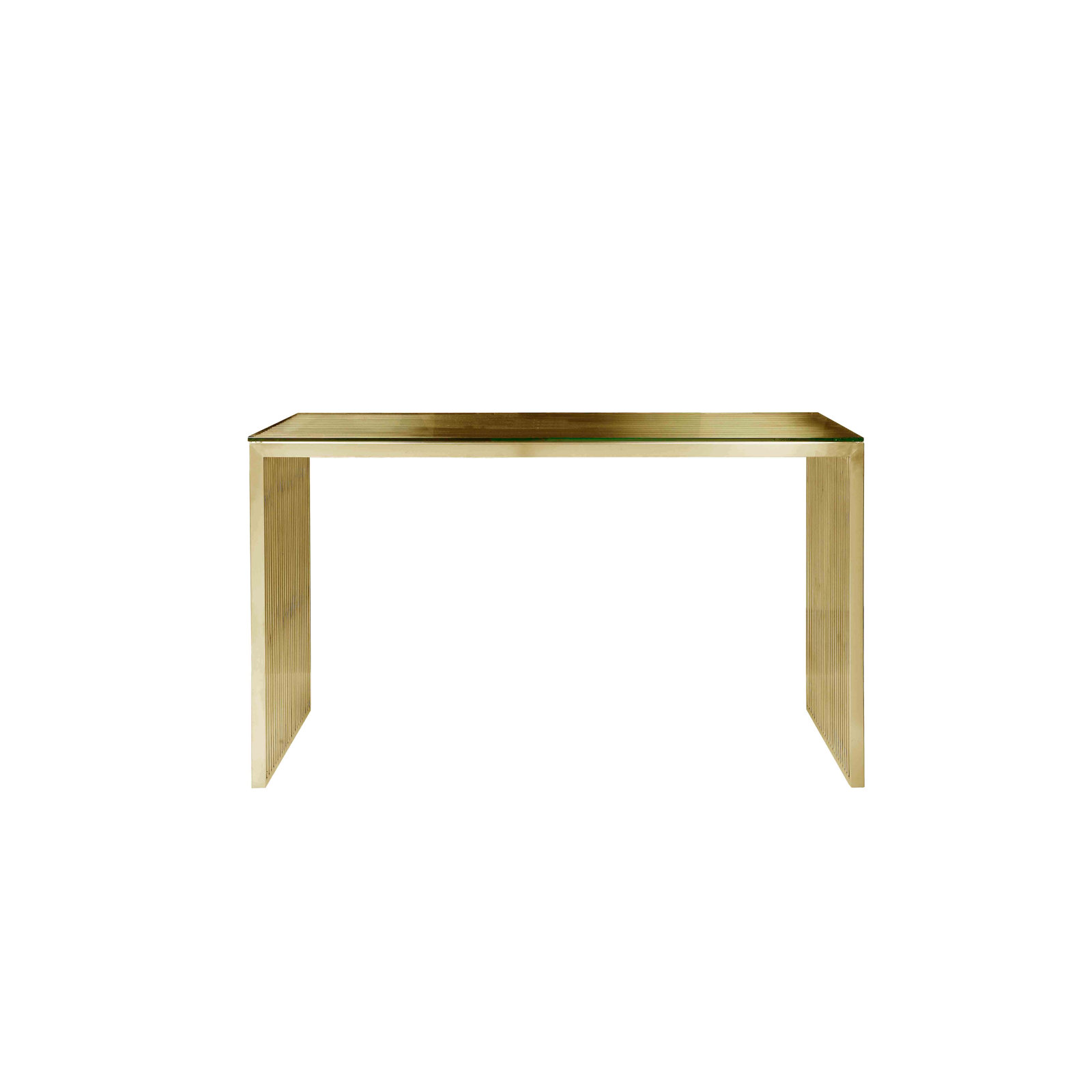 Jules Writing Desk, Gold