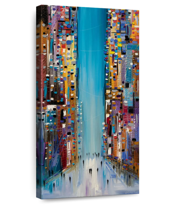 City Expression, 24" H x 12" W