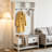 Haven Multifunctional Hall Tree with Bench and Shoe Storage, Coat Rack and Drawers