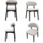 Ensemble de 4 chaises sans accoudoirs-366217830-366217826-366217853