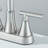 2-handle Bathroom Faucet with Drain Assembly-98841167