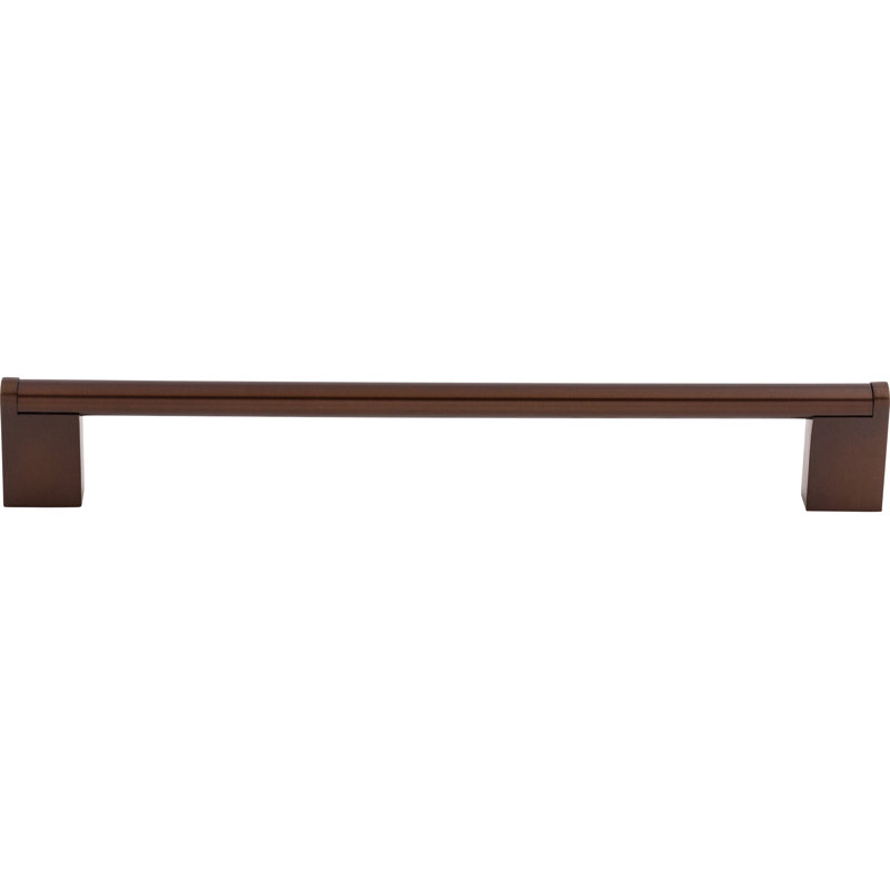 Princetonian Bar Pull, Oiled Rubbed Bronze, 8 13/16" Center to Center