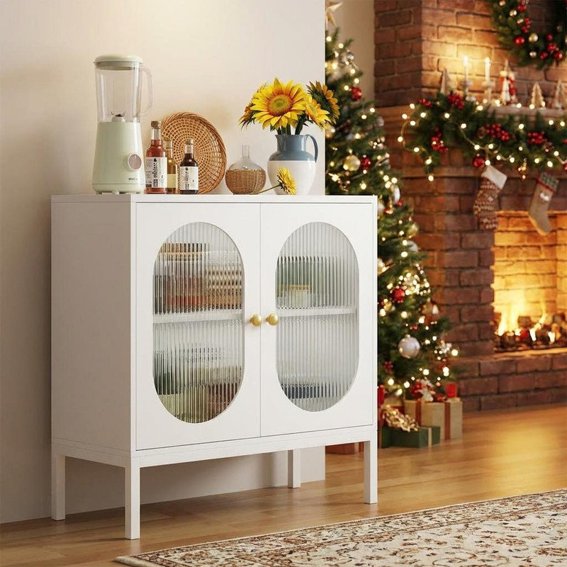 Buffet Cabinet,Storage Cabinet with Doors and Shelves, Accent Cabinet Sideboard, Wood Console Cabinet with Storage Entryway Cabinet for Living Room, Dining Room, Hallway