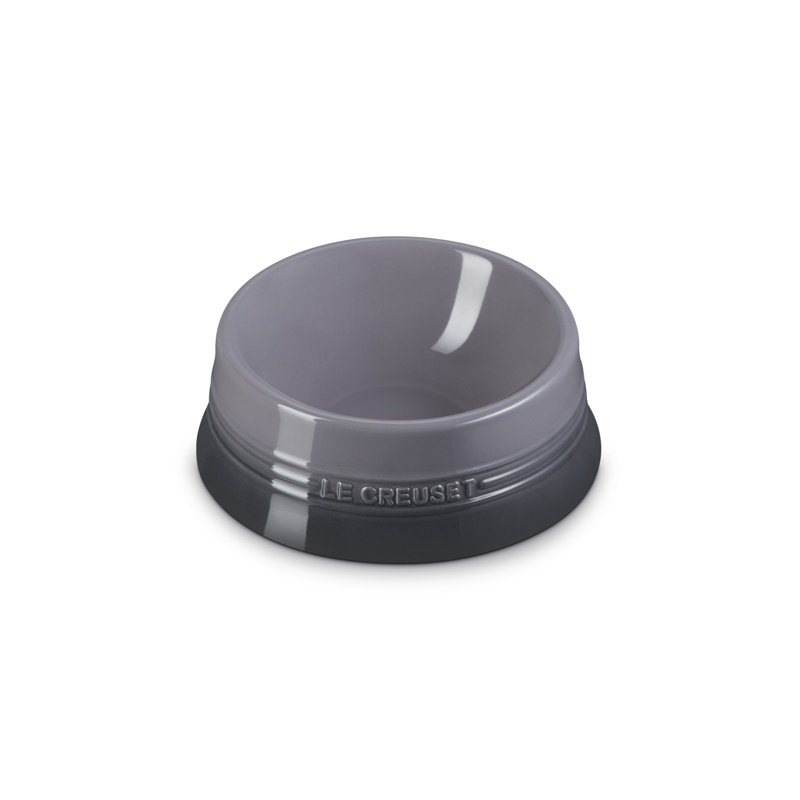 Le Creuset Stoneware Medium Pet Bowl, Grey