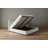 Modern Upholstered Lift-Up Storage Bed with Curved Headboard, Low Profile Platform-299414436-299414441
