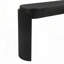 Console en bois naturel avec motif cannelé-118316679