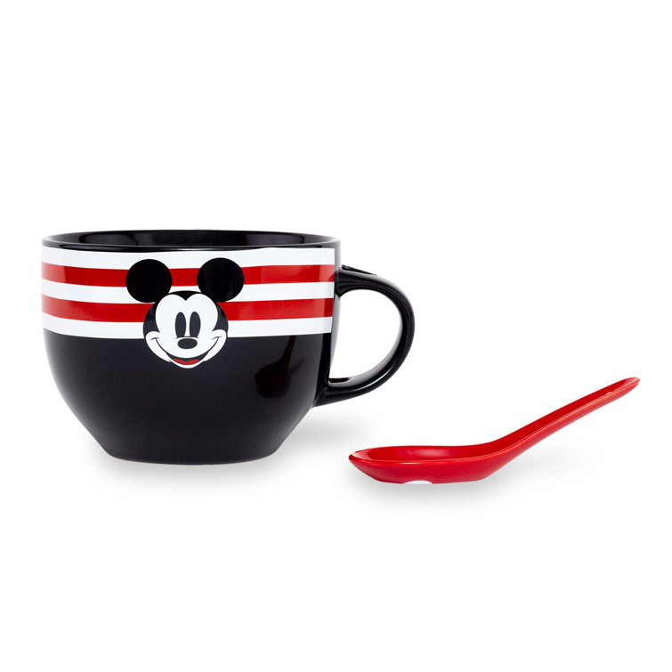 Disney, Kitchen, Disney Mini Espresso Mug W Spoon