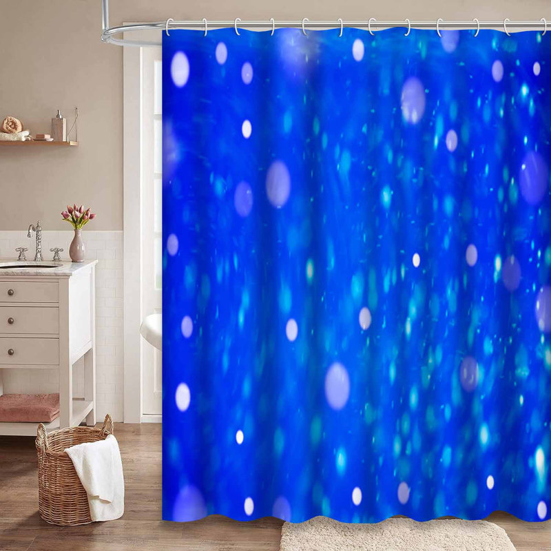 Rideau de douche Blue Bubble Water, L 72 po x l 84 po