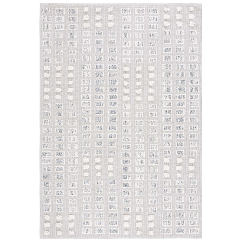 Delu Trends Performance Geometric Rug, Rectangle 9' x 12'