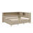 Chic Wooden Daybed Equipped With Convenient Storage Shelves And Drawers-1744977868