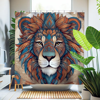 Rideau de douche Folly Lion
