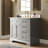 Heritage 36'' Fully Assembled Single Bathroom Vanity with Backsplash, 3 Colors Available White/ Navy Blue/ Gray-106404208