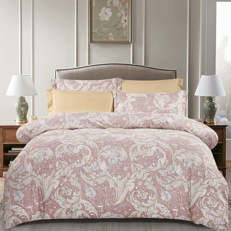 Ensemble d'édredon en microfibre, Édredon très grand et 2 très grandes taies déc, Gris