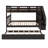 Wood Standard Bunk Bed With Stairs and Trundle-1861412119-1755919868
