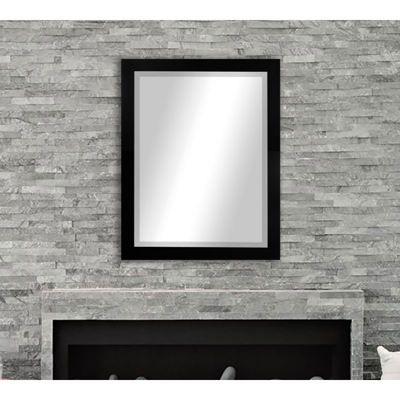 Miroir pleine grandeur Tacony, H 31 po x l 27 po, Noir