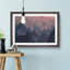 Behind The Mountains In China Painting - Single Picture Frame Print on MDF-56632634-56632643