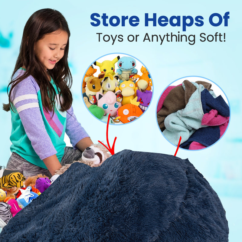 Bean Bag Cover, Navy Blue