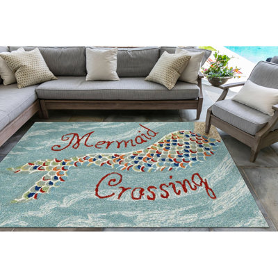 Alandis Handmade Tufted Water Rug