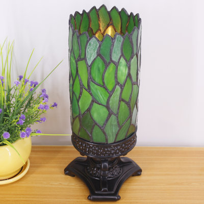 Petite petite lampe de table Tiffany Mini lampe de bureau en vitrail Tiffany