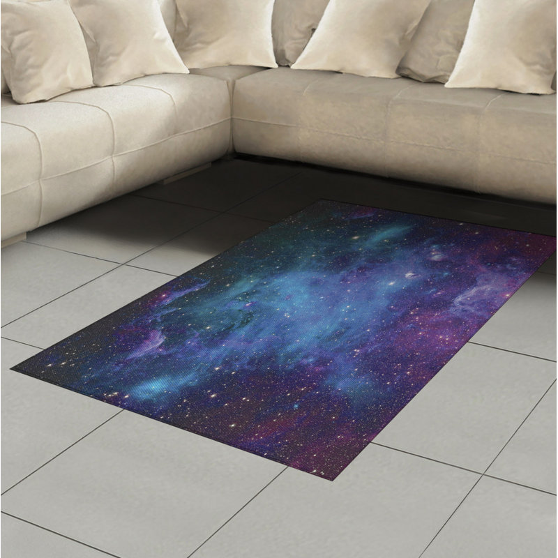 Tapis décoratif Nebula, Rectangle— 4 pi x 5 pi 8 po