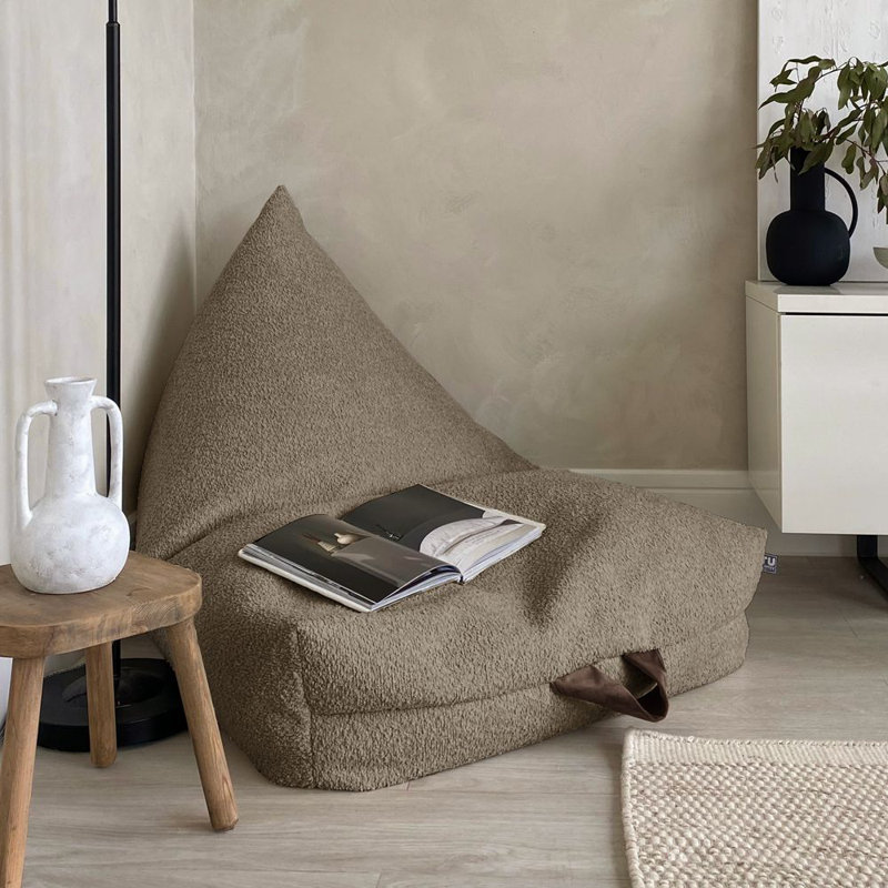 rucomfy Beanbags Snug Humbug Bean Bag Chair with Filling - Home Furniture Recliner Chair or Lounger - Soft Durable Fabric - Machine Washable - 120 x 80 x 70cm