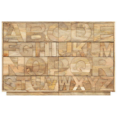 Aldora 120cm Solid Wood Sideboard