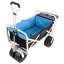 Chariot de plage pliant Wagon Garden (blanc)