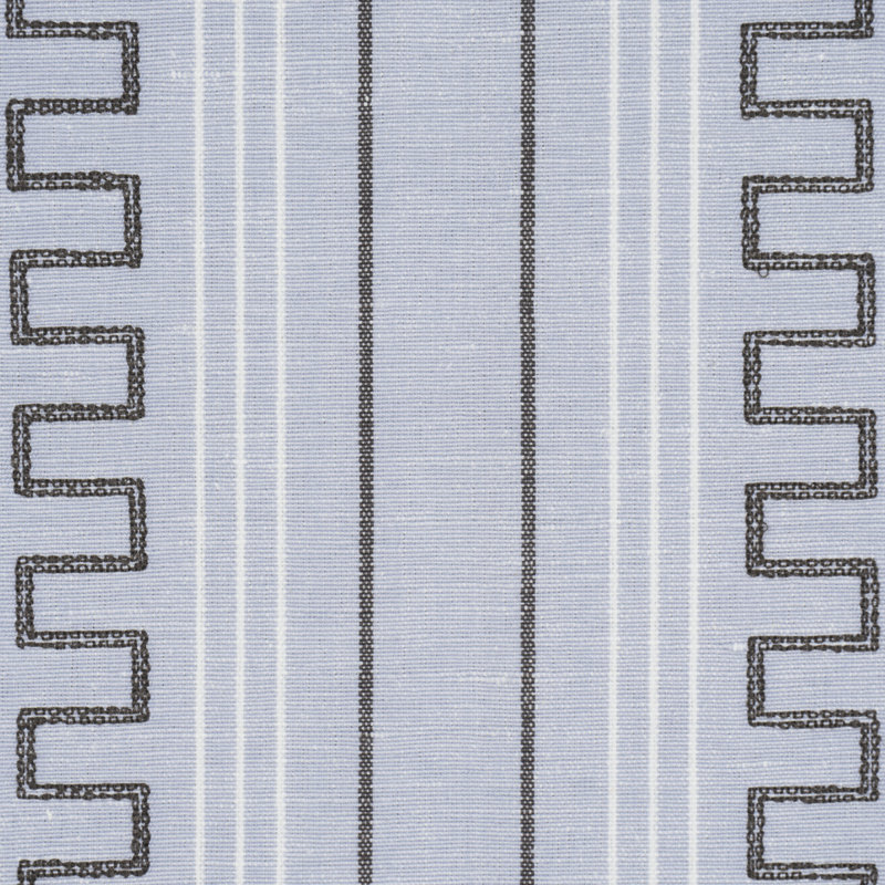 Schumacher x Mary McDonald Greco Stripe Fabric