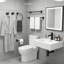 6-piece Wall Mounted Towel Rack Set, Stainless Steel Nickel Bathroom Accessories-125227110