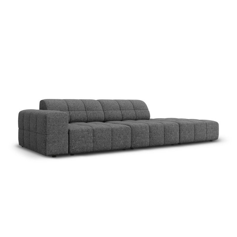 Chicago 3 Seater Sofa, Dark Grey