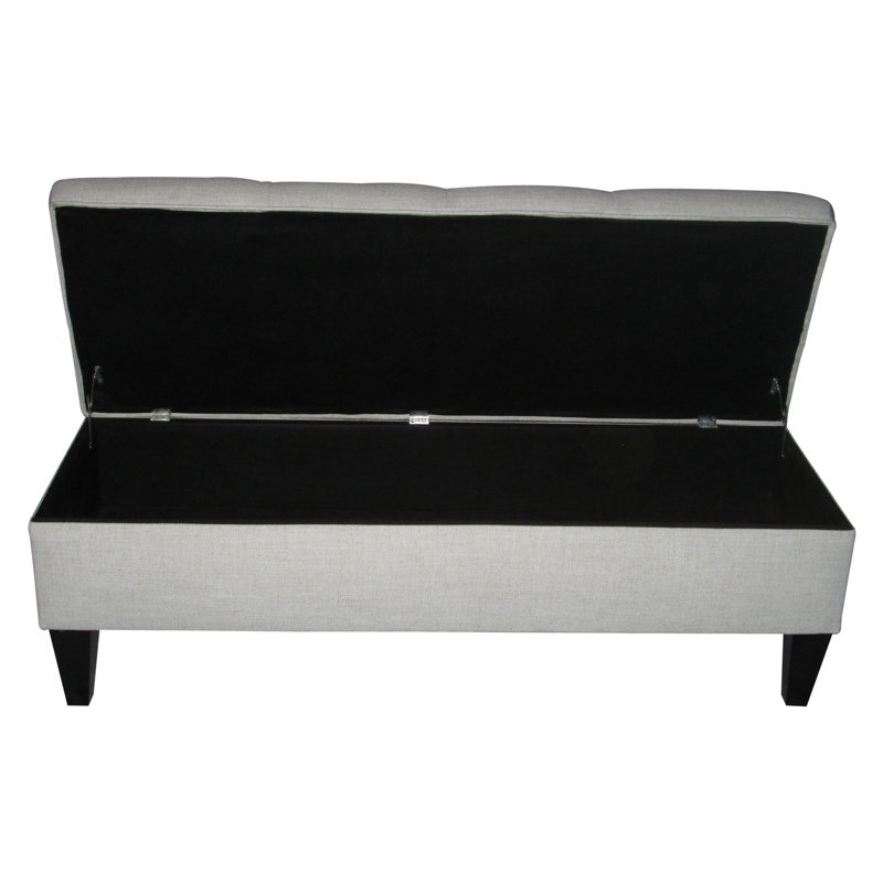 Banc de rangement rembourré Potrero
