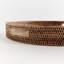 BURMA RATTAN ROUND SERVING TRAY LARGE