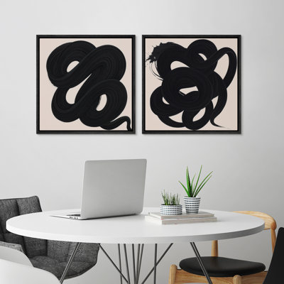 Art mural rétro encadré Fine Art Antique Classic pour chambre à coucher - 16 po x 16 po