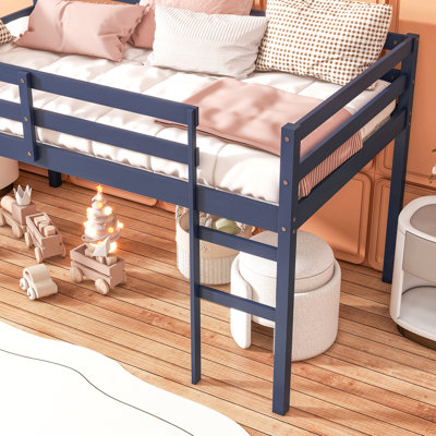 Metal Bed Frame,Twin Size Bed Frame with Headboard,Structurally Stable, Under Bed Storage,No Box Spring Needed,Black
