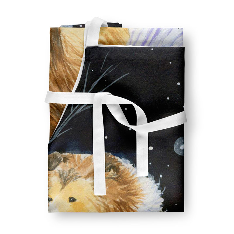 Tablier sheltie starry night