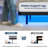 LED Floating Bed Frame No Box Spring Needed-1658856173