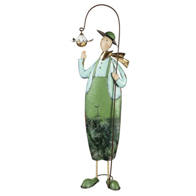 Muscanell Metal Garden Statue